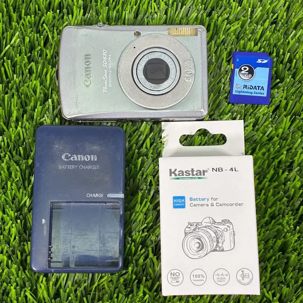 Canon PowerShot SD630 Digital ELPH 6.0MP Camera with Charger and SD Card #2